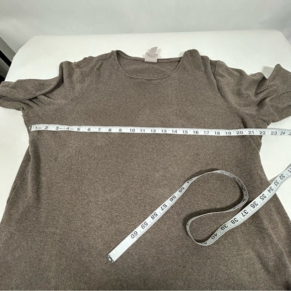 2 for$15 Chico's Taupe Long Sleeve Top Chicos size 3 (XL) - Picture 7 of 11